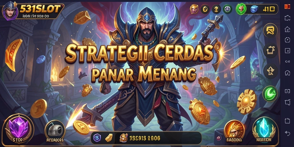 Tampilan gameplay menegangkan dalam 531SLOT yang penuh strategi.