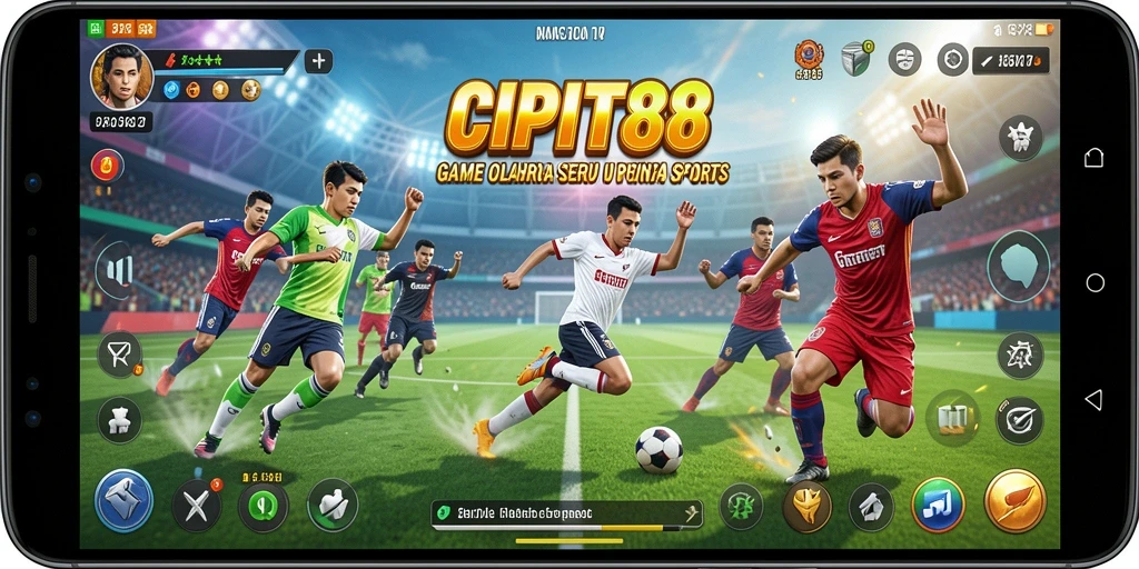 Tampilan permainan seru di CIPIT88 dengan aksi olahraga yang mendebarkan.